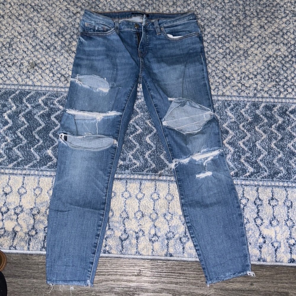 Lucky brand low rise crop